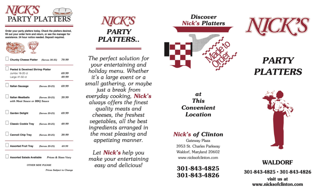 Nicks Clinton Party Platters - 2 (1)